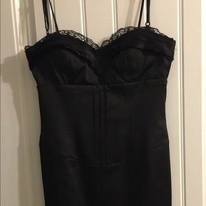 Black cocktail dress